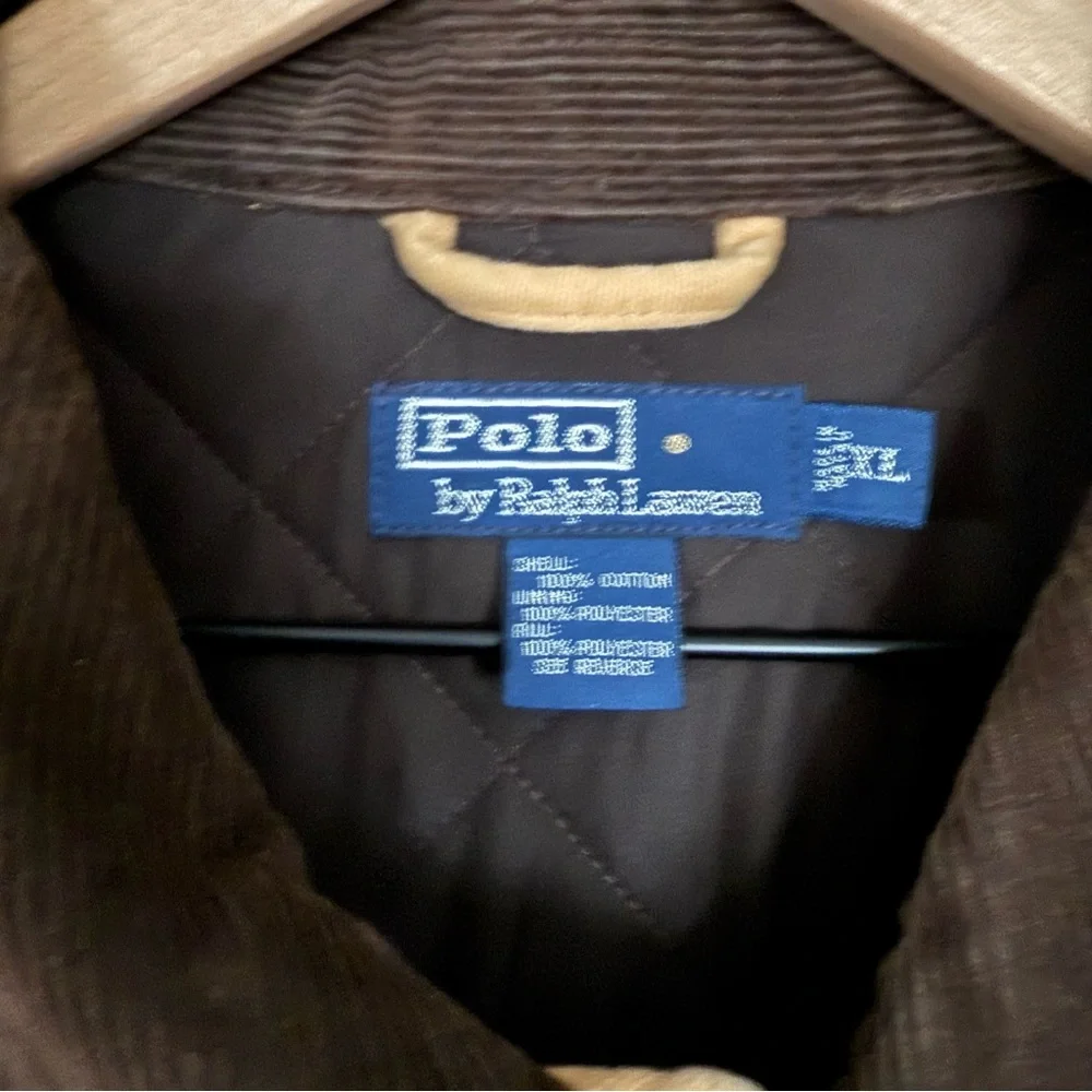 Vintage Polo by Ralph Lauren - Tan Quilted Jacket - Men’s xL